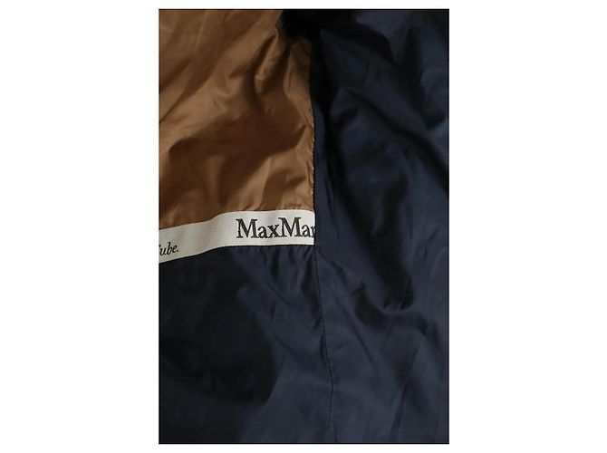 Max Mara Parka azul marino - vista 6