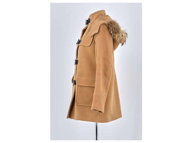Claudie Pierlot Abrigo de lana marrón Castaño - vista 5