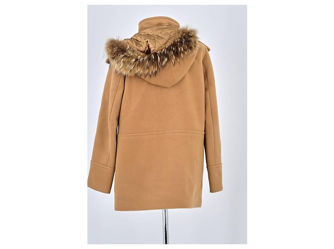 Claudie Pierlot Abrigo de lana marrón Castaño - vista 6