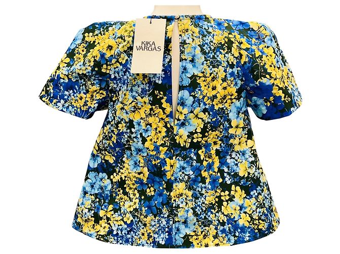 Autre Marque Top Giorgia de twill Olive Sakura de Kika Vargas Multicolor - vista 3