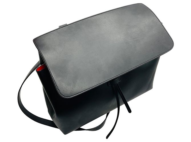 Borsa a mano da donna in pelle di vitello nera Mansur Gavriel Nero - vista 5