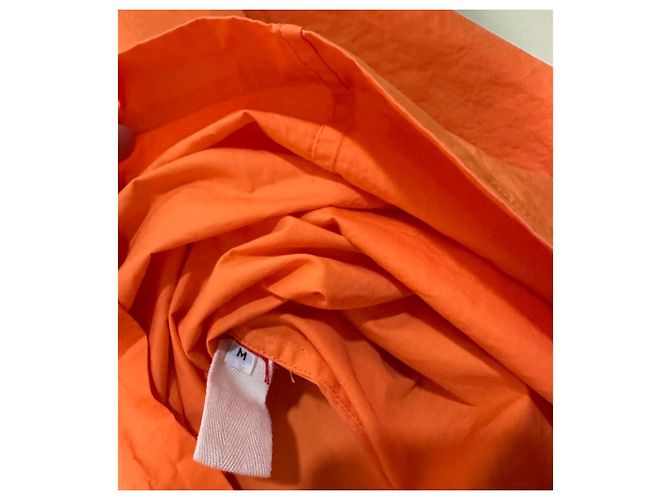 Vestido Casey-Casey February H Card Naranja Algodón - vista 10