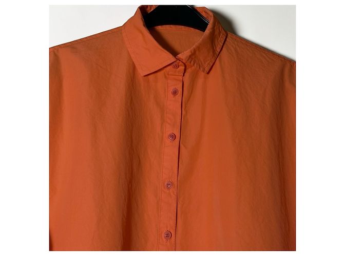 Vestido Casey-Casey February H Card Naranja Algodón - vista 2