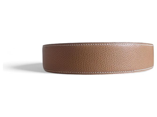 Hermès - Médor Gürtel - Havanna/Kamel Leder - Ansicht 5