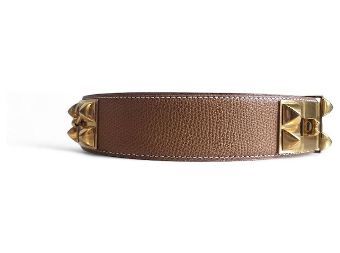 Hermès - Médor Gürtel - Havanna/Kamel Leder - Ansicht 9