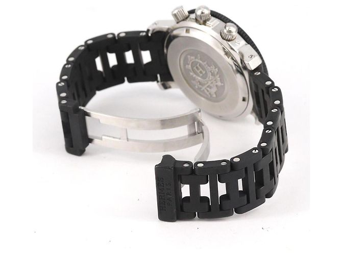 Hermès Orologio Cronografo Subacqueo Hermes Clipper - vista 7