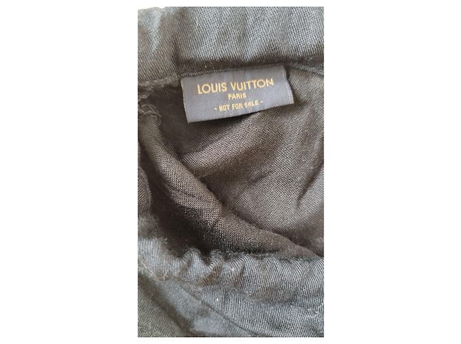 Sciarpa Louis Vuitton Monogram in Cashmere Blu Marino Blu scuro - vista 9