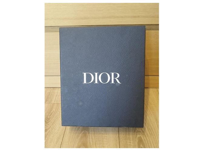 Sneakers Dior B101 in Pelle di Vitello Liscia e Camoscio Nero - vista 15