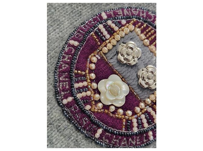Suéter Chanel de Cashmere Multicor - vista 10