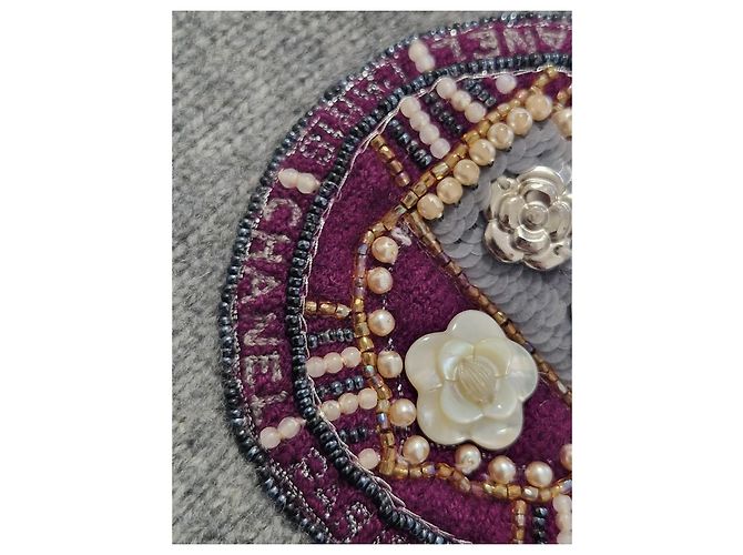 Suéter Chanel de Cashmere Multicor - vista 12