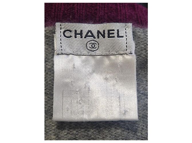 Suéter Chanel de Cashmere Multicor - vista 13