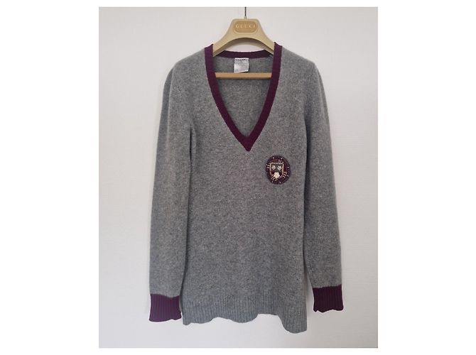 Suéter Chanel de Cashmere Multicor - vista 2