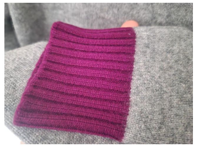 Suéter Chanel de Cashmere Multicor - vista 7