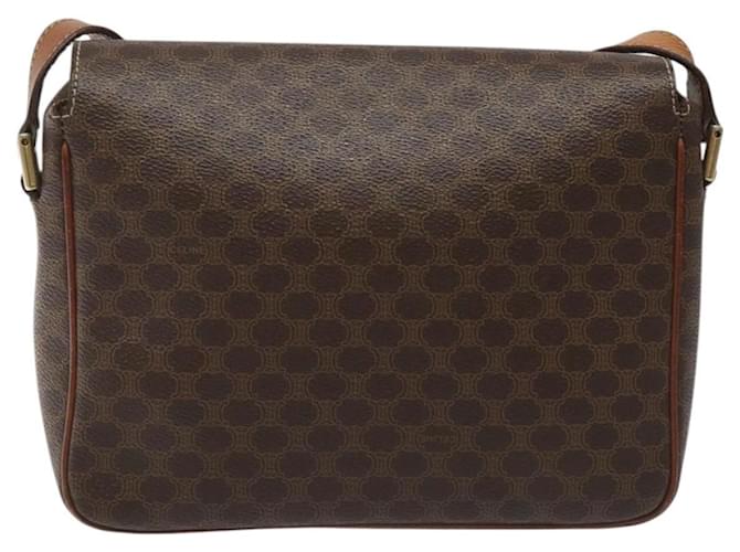 Céline Borsa a tracolla Celine Macadam Canvas Marrone - vista 2