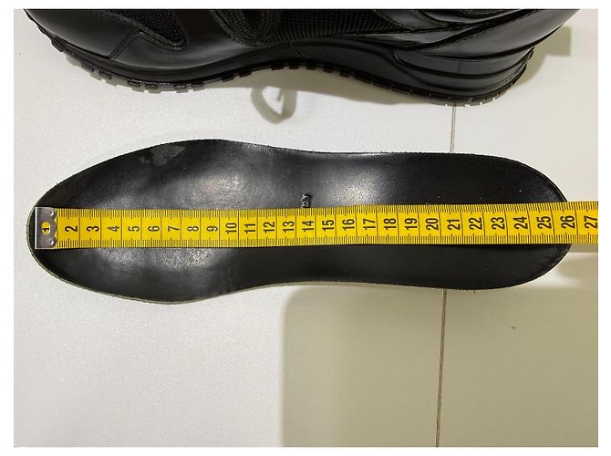 Louis Vuitton Sneaker Run Away Nera 38 Nero - vista 11