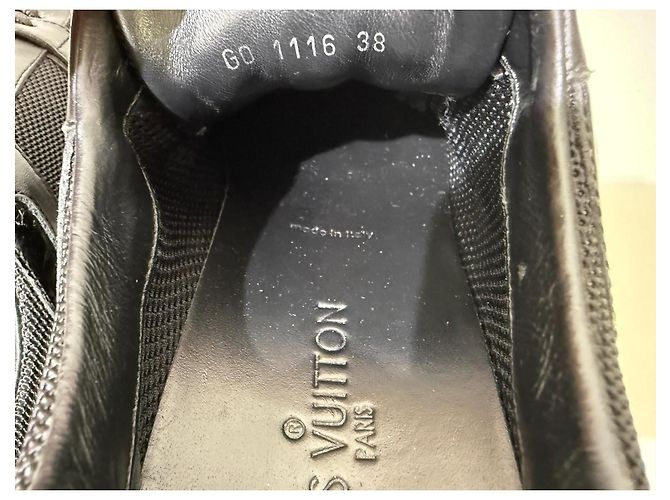 Louis Vuitton Sneaker Run Away Nera 38 Nero - vista 9
