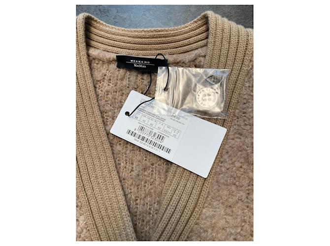 Weekend Max Mara Beige Alpaka-Cardigan - Ansicht 2
