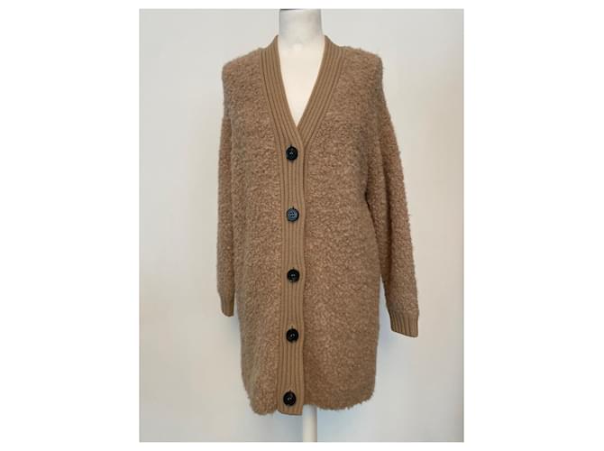 Weekend Max Mara Beige Alpaka-Cardigan - Ansicht 6