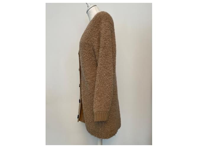 Weekend Max Mara Beige Alpaka-Cardigan - Ansicht 7