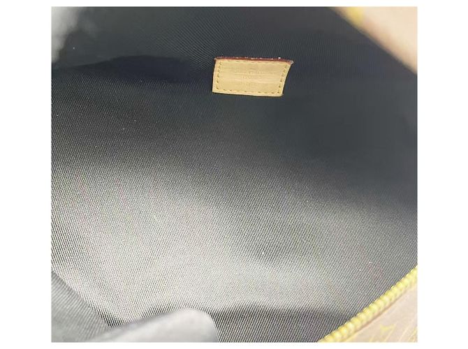 Bumbag Discovery Monogram Eclipse in tela Louis Vuitton Marrone - vista 6