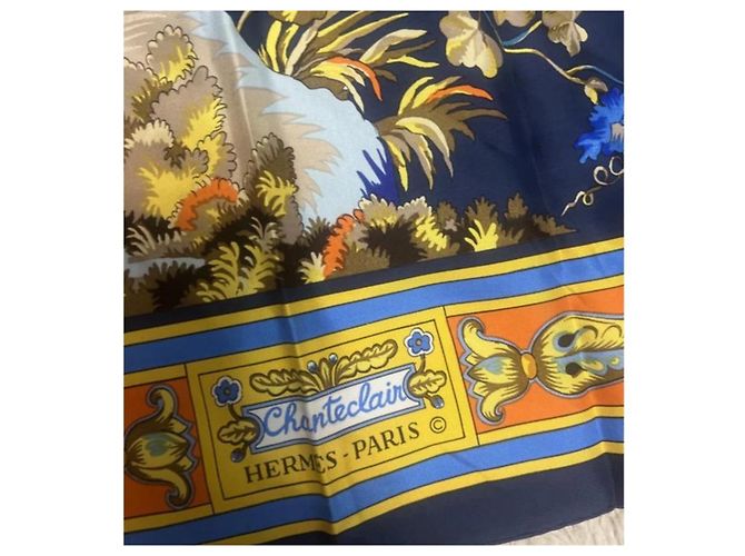 Rara sciarpa vintage Hermès di Maurice Tranchant - Emessa nel 1974 Multicolore - vista 5