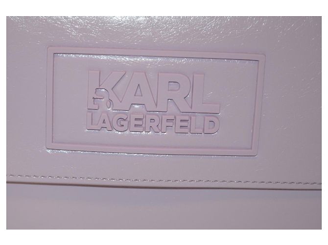 Borsa a mano Karl Lagerfeld Viola Scuro Ecopelle - vista 3