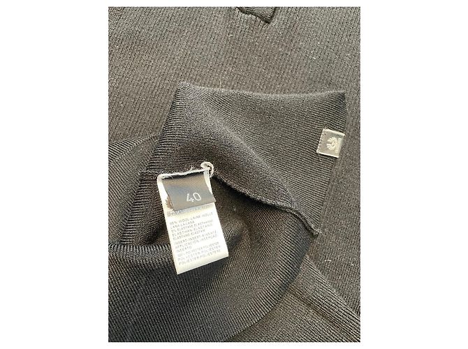 Belstaff Rippstrick Mini Kleid Schwarz - Ansicht 3