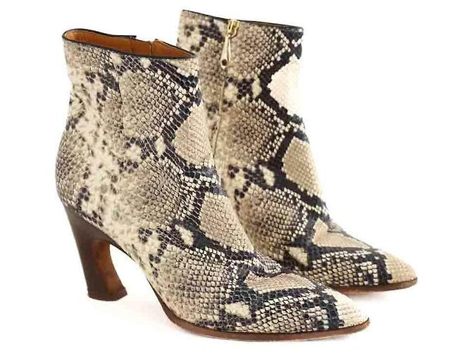 Chloé Botas bege - vista 3