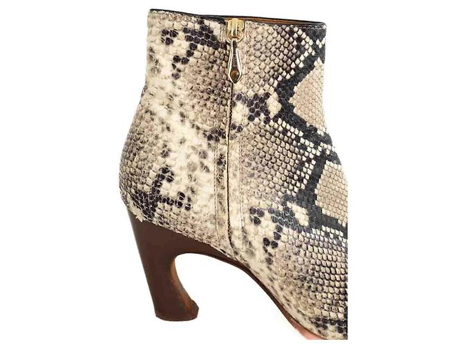 Chloé Botas bege - vista 4