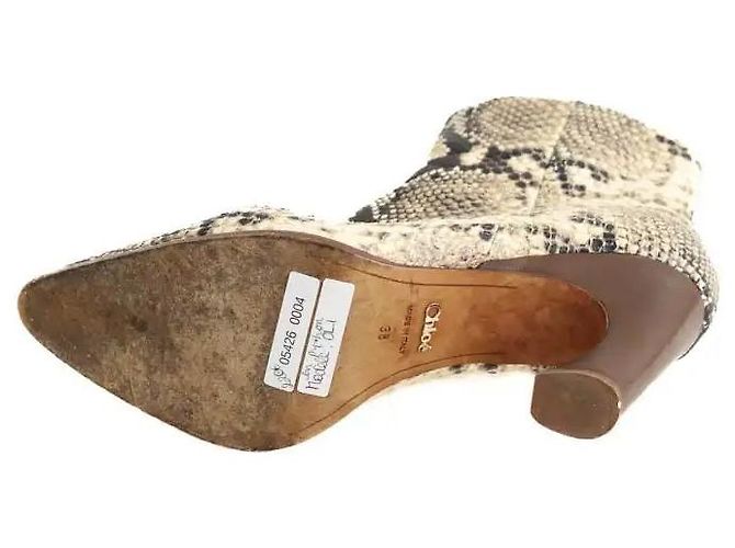 Chloé Botas bege - vista 6
