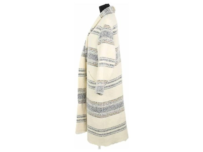 Isabel Marant Etoile Ecru-Jacke Roh - Ansicht 3