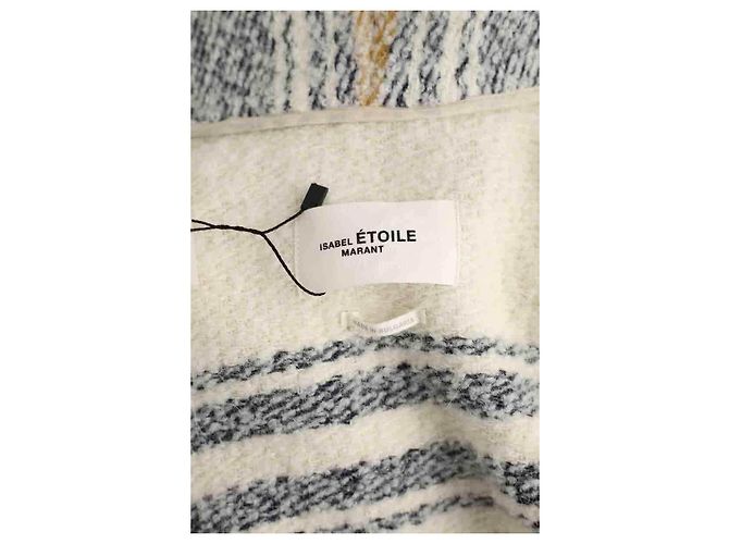 Isabel Marant Etoile Ecru-Jacke Roh - Ansicht 5