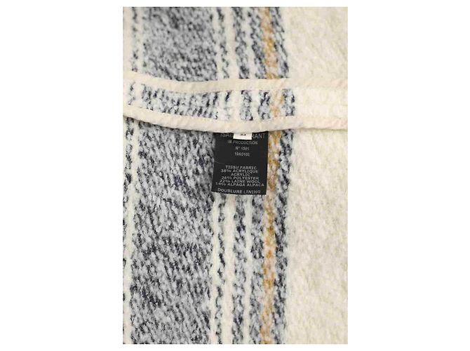 Isabel Marant Etoile Ecru-Jacke Roh - Ansicht 6