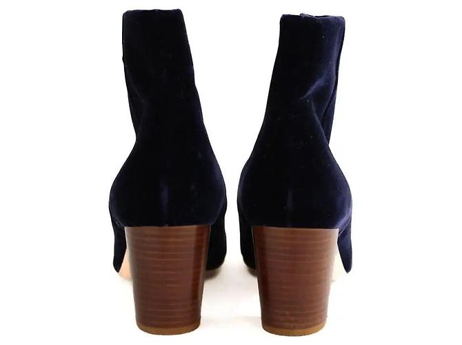 SéZane Botas náuticas Azul marino - vista 2