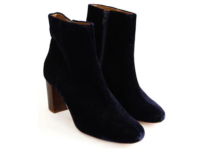 SéZane Botas náuticas Azul marino - vista 3