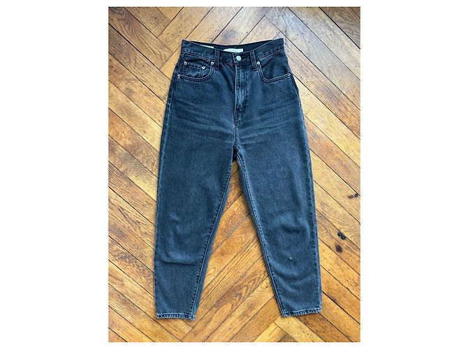 Jeans Levi's High Loose Taper Negro - vista 3