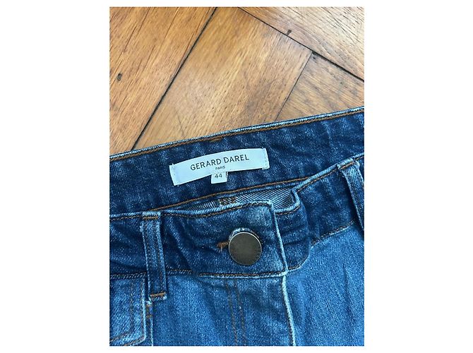 Gerard Darel Anna bicolor Schlagjeans Blau Dunkelblau - Ansicht 3