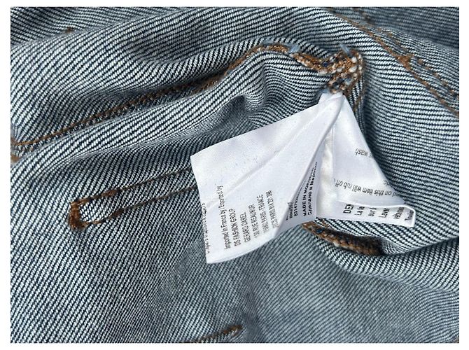 Gerard Darel Anna bicolor Schlagjeans Blau Dunkelblau - Ansicht 5