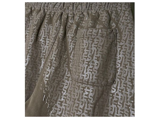 Pantaloncini Diesel verdi in cotone uomo M Verde - vista 5
