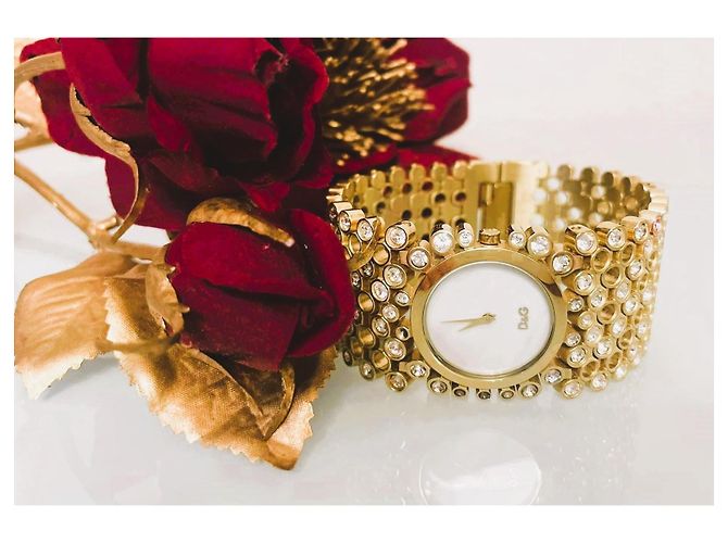 Magnífico reloj dorado DOLCE & GABBANA Colección histórica - vista 12