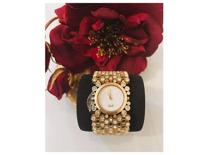 Magnífico reloj dorado DOLCE & GABBANA Colección histórica - vista 5