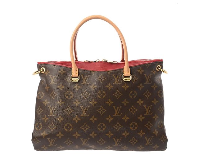 Borsa a mano Pallas Monogram Louis Vuitton Fuschia - vista 2