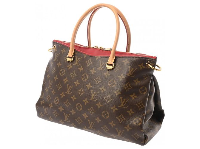 Borsa a mano Pallas Monogram Louis Vuitton Fuschia - vista 3