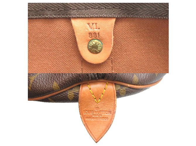 Borsa Boston Keepall 50 Louis Vuitton Marrone - vista 7