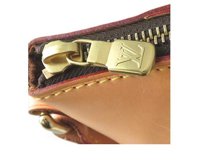 Borsa a Spalla Odeon MM Donna Louis Vuitton Marrone - vista 10
