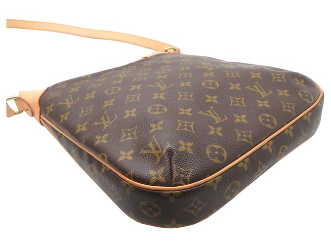 Borsa a Spalla Odeon MM Donna Louis Vuitton Marrone - vista 3
