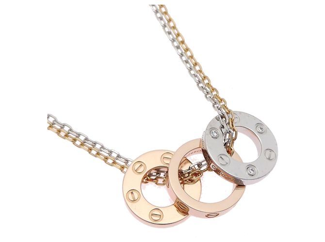 Collana in Diamante Cartier Love - vista 3