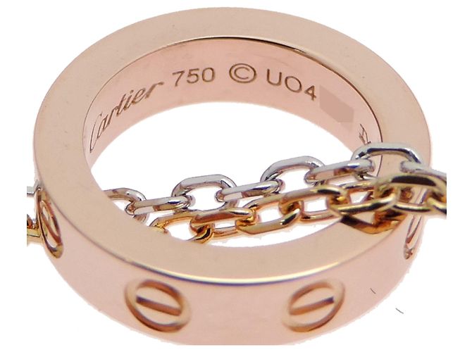 Collana in Diamante Cartier Love - vista 4