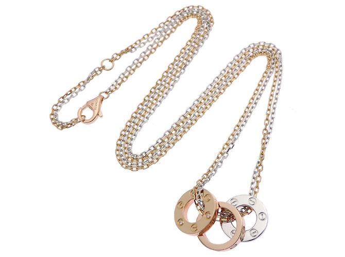 Collana in Diamante Cartier Love - vista 8