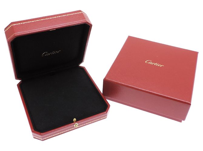 Cartier Trinity Diamant-Halskette Schwarz Silber - Ansicht 9